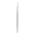 Apple Pencil (USB-C) Diamond Texture Silicone Case - Valkoinen