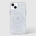 iPhone 15 Plus Case-Mate Twinkle MagSafe Suojakuori - Stardust