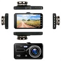 Etu- ja Taka-Autokamerasarja G-Anturilla (Avoin pakkaus - Erinomainen) - 1080p/720p