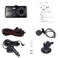 Etu- ja Taka-Autokamerasarja G-Anturilla (Avoin pakkaus - Erinomainen) - 1080p/720p