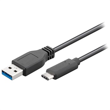 Goobay USB 3.0 / USB C-Tyyppi Kaapeli - 0.5m