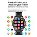 NX1 Pro Luxury Metal Business Smart Watch terveysseuranta Bluetooth soittaminen vedenpitävä urheilukello