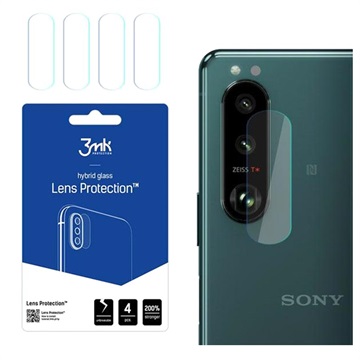 3MK Hybrid Sony Xperia 1 III Kameralinssin Panssarilasi - 9H - 4 Kpl.