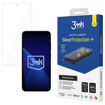 Samsung Galaxy S25 3MK SilverProtection+ Antimikrobinen Panssarilasi - Kirkas