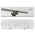 4smarts 2-in-1 LightBar Pro -monitori-LED-valaisin ja webkamera - hopea