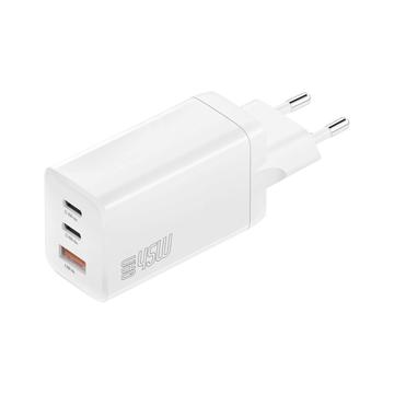 4smarts PDPlug Trio 45W GaN seinälaturi - Valkoinen