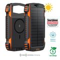 4smarts TitanPack UltiMag Rugged Solar Power Bank 20000mAh - oranssi / musta