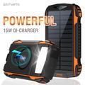 4smarts TitanPack UltiMag Rugged Solar Power Bank 20000mAh - oranssi / musta