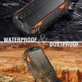 4smarts TitanPack UltiMag Rugged Solar Power Bank 20000mAh - oranssi / musta