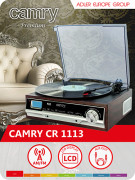 Camry CR 1113 levysoitin ja radio