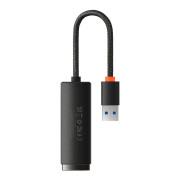 Baseus Verkkosovitin Lite Series USB-RJ45 WKQX000101 - musta