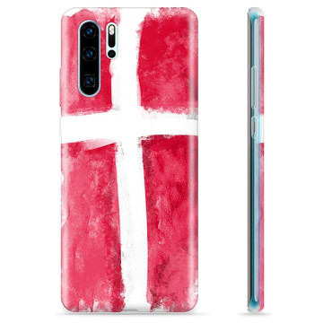 Huawei P30 Pro TPU Suojakuori - Tanskan lippu