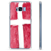 Samsung Galaxy S8 Hybrid Suojakuori - Tanskan lippu
