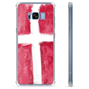 Samsung Galaxy S8+ Hybrid Suojakuori - Tanskan lippu