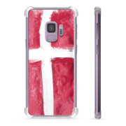 Samsung Galaxy S9 Hybrid Suojakuori - Tanskan lippu