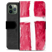 iPhone 11 Pro Premium Flip -kotelo - Tanskan lippu