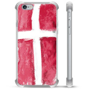 iPhone 6 / 6S Hybrid Suojakuori - Tanskan lippu