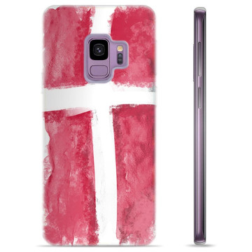 Samsung Galaxy S9 TPU Suojakuori - Tanskan lippu