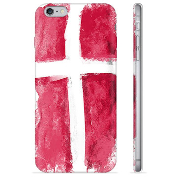 iPhone 6 Plus / 6S Plus TPU Suojakuori - Tanskan lippu