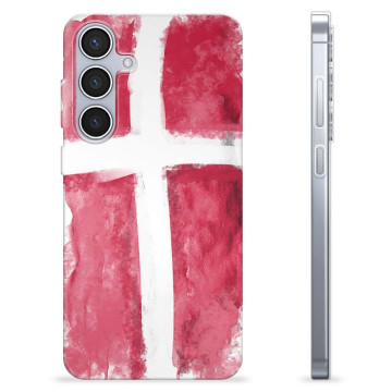 Samsung Galaxy S24+ TPU Suojakuori - Tanskan lippu