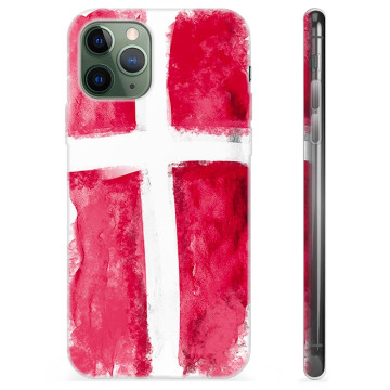 iPhone 11 Pro TPU Suojakuori - Tanskan lippu