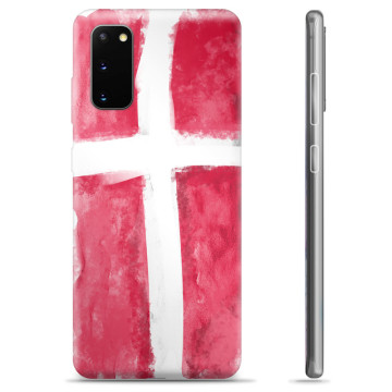 Samsung Galaxy S20 TPU Suojakuori - Tanskan lippu