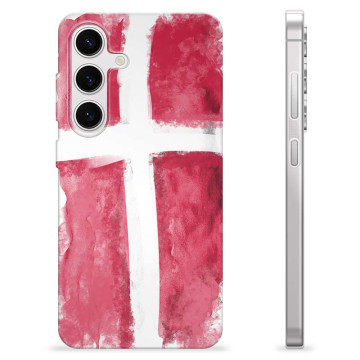 Samsung Galaxy S24 TPU Suojakuori - Tanskan lippu