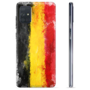 Samsung Galaxy A71 TPU Suojakuori - Saksan lippu