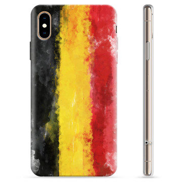 iPhone XS Max TPU Suojakuori - Saksan lippu