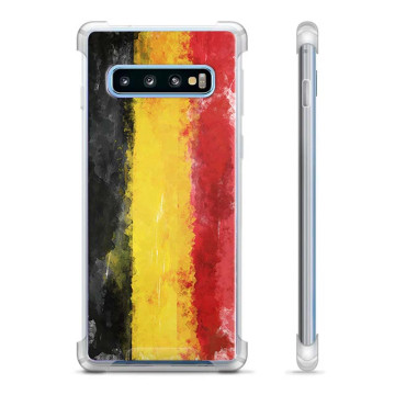 Samsung Galaxy S10+ Hybrid Suojakuori - Saksan lippu