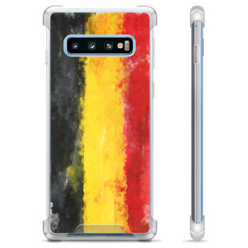 Samsung Galaxy S10 Hybrid Suojakuori - Saksan lippu