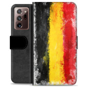 Samsung Galaxy Note20 Ultra Premium Lompakkokotelo - Saksan lippu