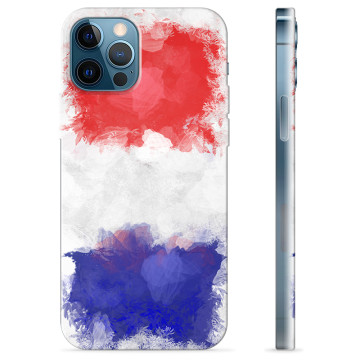 iPhone 12 Pro TPU Suojakuori - Ranskan lippu