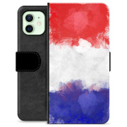 iPhone 12 Premium Lompakkokotelo - Ranskan lippu