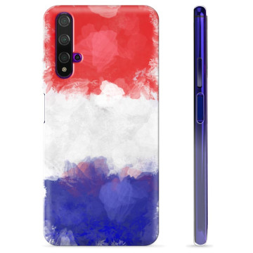 Huawei Nova 5T TPU Suojakuori - Ranskan lippu