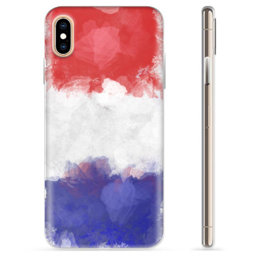 iPhone X / iPhone XS TPU Suojakuori - Ranskan lippu