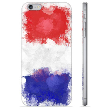 iPhone 6 Plus / 6S Plus TPU Suojakuori - Ranskan lippu