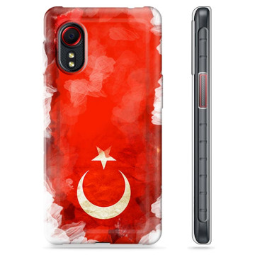 Samsung Galaxy Xcover 5 TPU Suojakuori - Turkin lippu