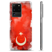 Samsung Galaxy S20 Ultra TPU Suojakuori - Turkin lippu