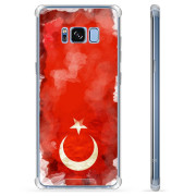 Samsung Galaxy S8 Hybrid Suojakuori - Turkin lippu