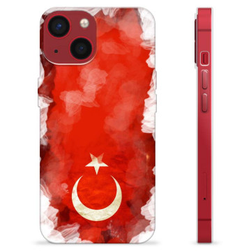 iPhone 13 Mini TPU Suojakuori - Turkin lippu