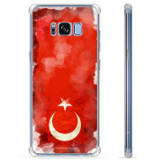 Samsung Galaxy S8+ Hybrid Suojakuori - Turkin lippu