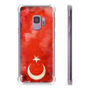 Samsung Galaxy S9 Hybrid Suojakuori - Turkin lippu