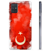 Samsung Galaxy A71 TPU Suojakuori - Turkin lippu