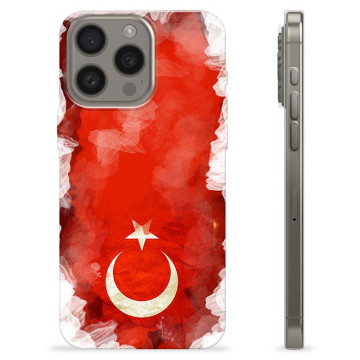 iPhone 15 Pro Max TPU Suojakuori - Turkin lippu