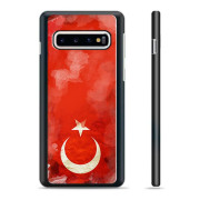 Samsung Galaxy S10+ Suojakuori - Turkin lippu