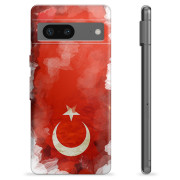 Google Pixel 7 TPU Suojakuori - Turkin lippu