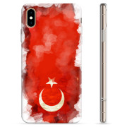 iPhone XS Max TPU Suojakuori - Turkin lippu