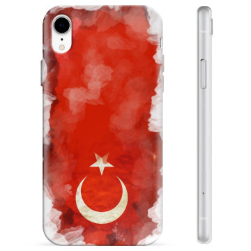 iPhone XR TPU Suojakuori - Turkin lippu