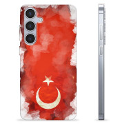 Samsung Galaxy S24+ TPU Suojakuori - Turkin lippu